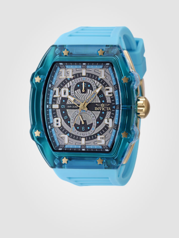 Reloj Invicta Racing Ref-48709, Blue-48mm, Caballero