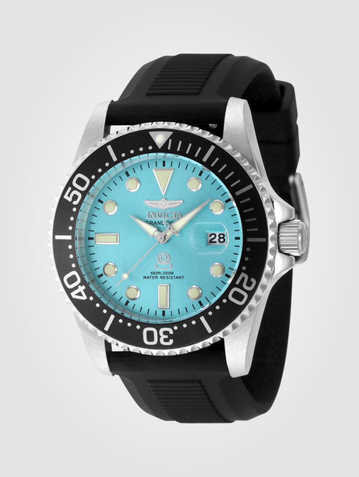 Reloj Invicta Grand Diver 48213- 42 mm, negro, acero con correa intercambiable
