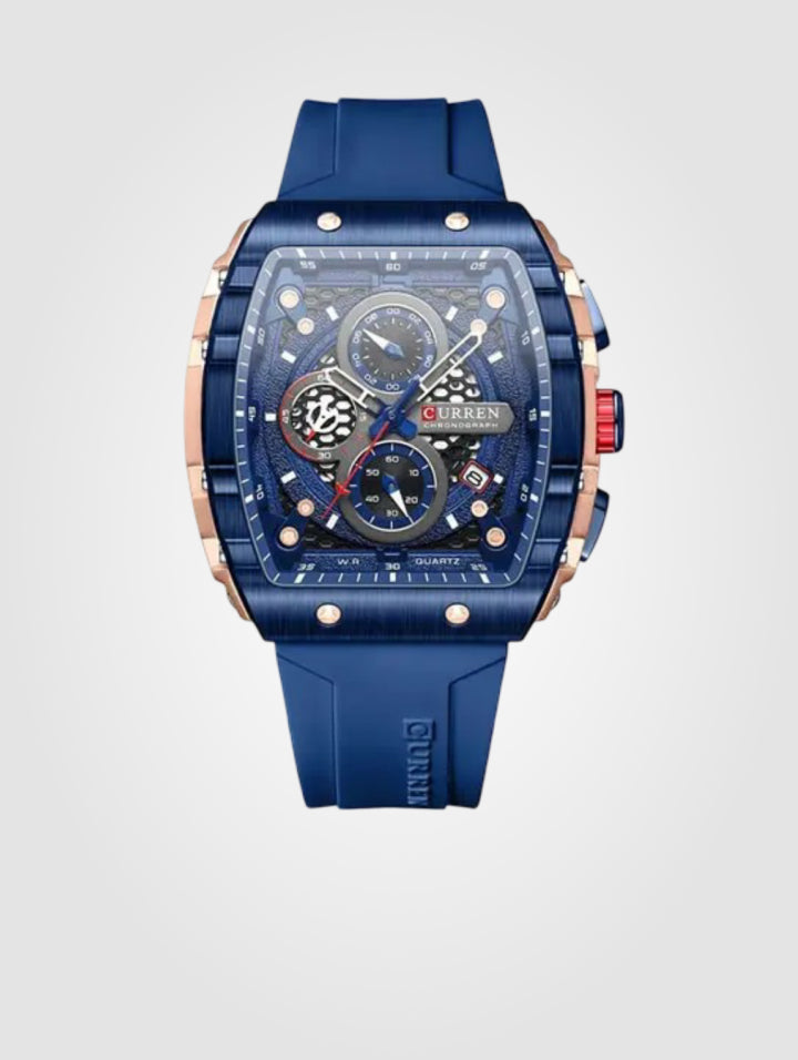 Reloj Curren Deportivo 8442 Azul - Resistente al Agua para Hombre
