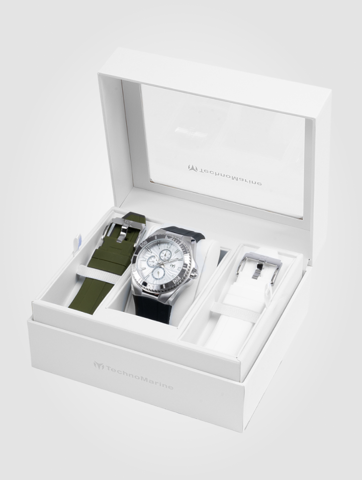 Reloj Technomarine cruise TM-124016 con 3 correas intercambiables