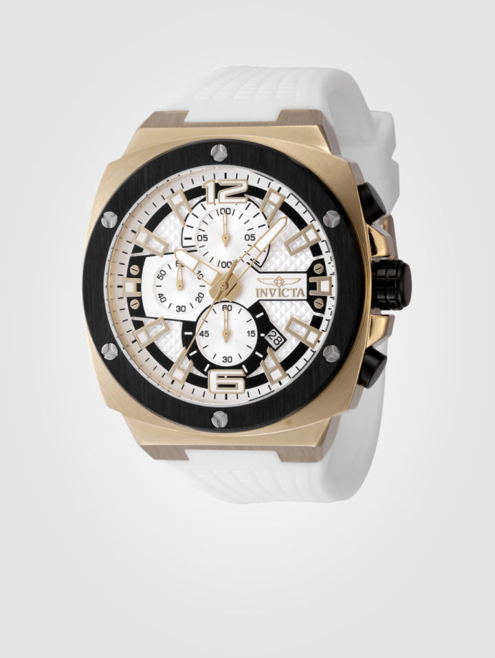 Reloj Invicta Racing Turbo- 47mm. White (48167)
