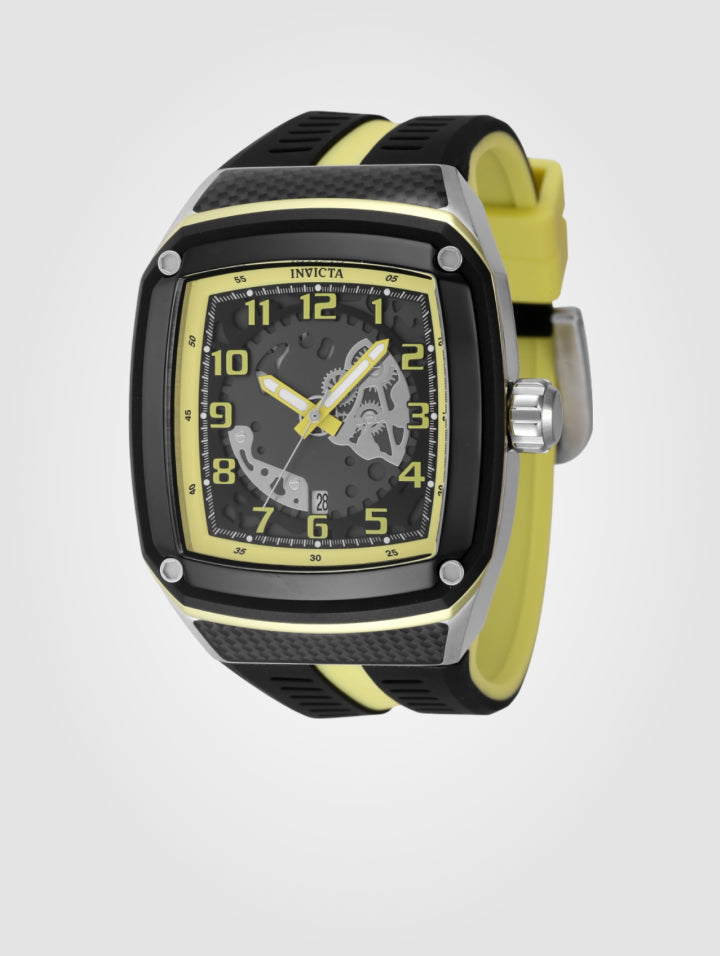 Reloj Invicta Racing JM Edición Limitada - 45.5 mm. Amarillo. Negro (48070)