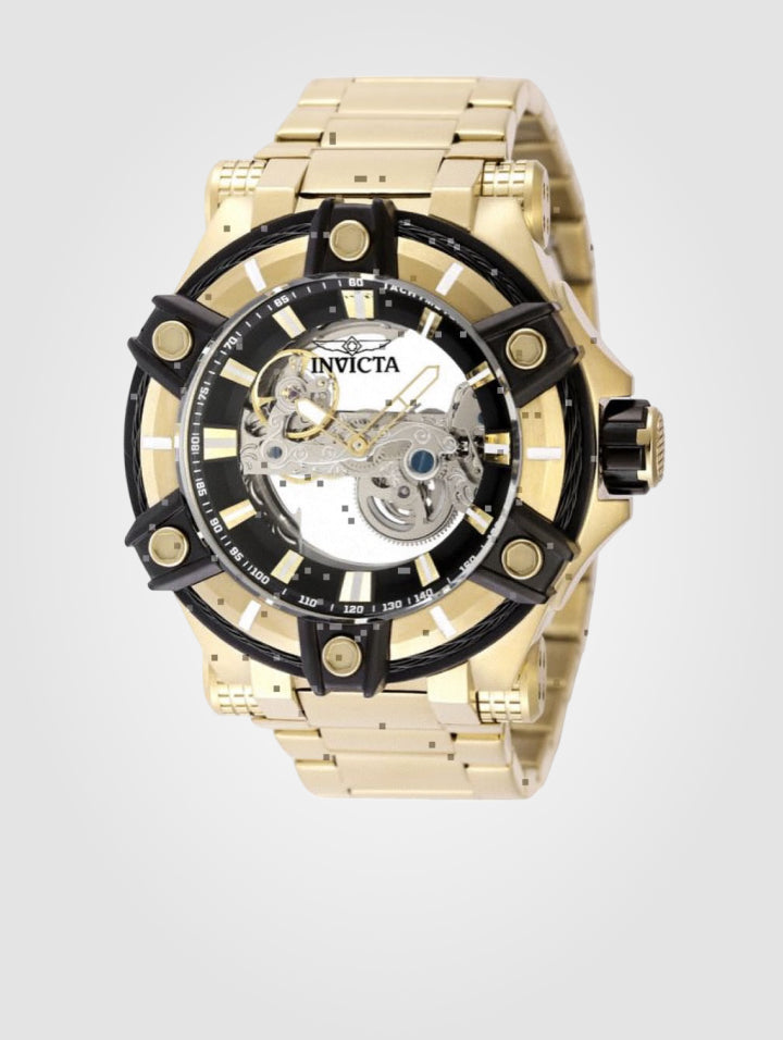 Reloj Invicta Bolt Automático - 52 mm, Dorado. Transparente (49058)