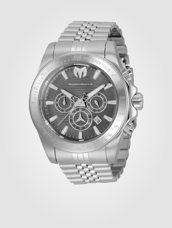 Reloj TechnoMarine Manta Grand para hombre - 47 mm, acero (TM-220141)