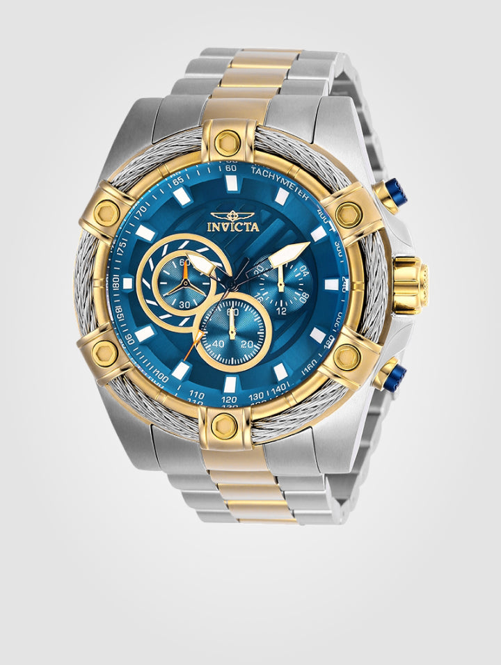 Invicta Bolt Ace para hombre - 52 mm, Bicolor. Azul (25522)