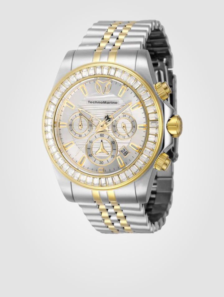 Reloj TechnoMarine Manta para hombre - 42mm Bicolor(TM-222018)