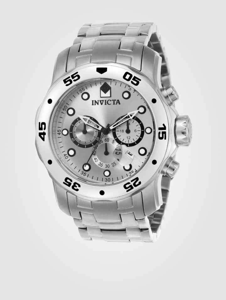 Reloj Invicta Pro Diver para hombre - 48 mm. Plateado(0071)