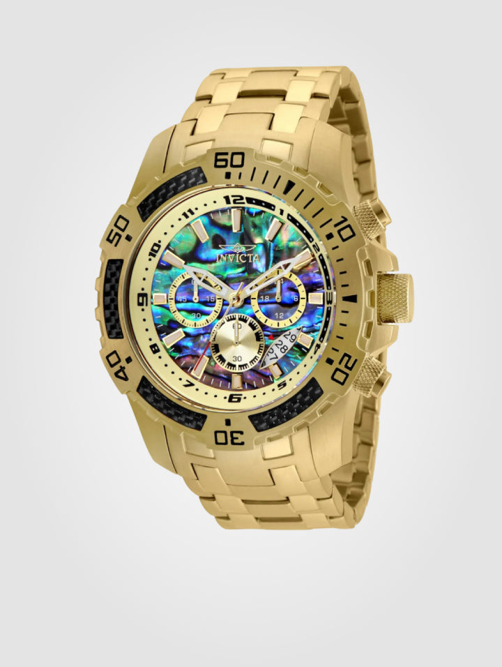 Reloj Invicta Pro Diver para hombre - 51 mm, Dorado. Multicolor (25094 )