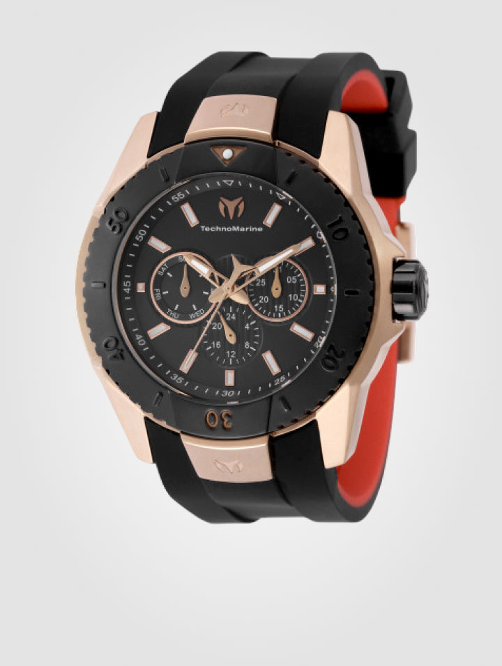 Reloj TechnoMarine UF6 para hombre - 48mm, Negro (TM-616005)