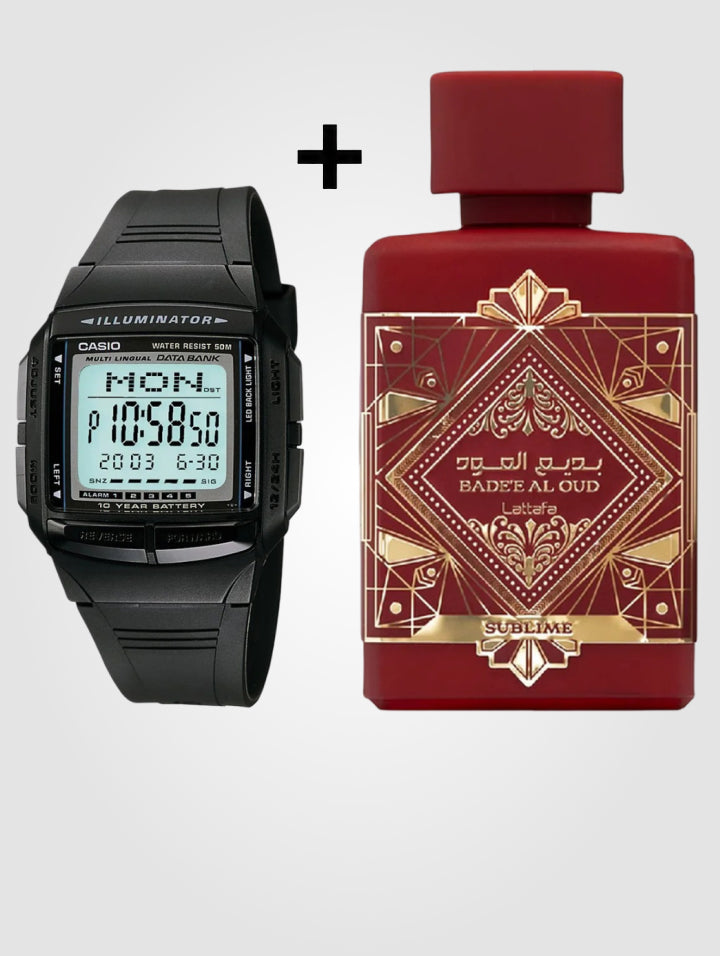 Casio Deportivo DB 36 1AV + Bade'e Al Oud Sublime 100ml