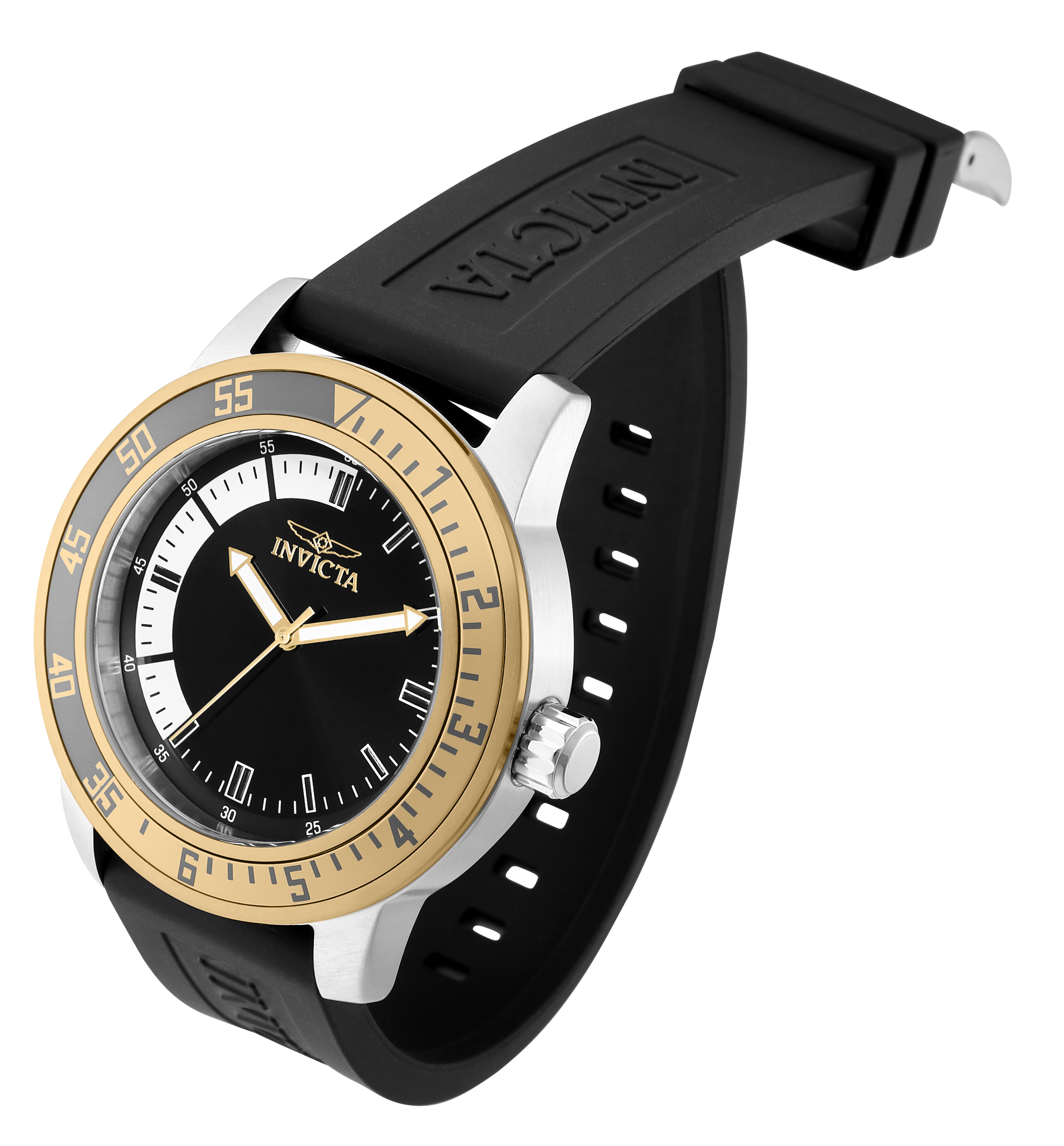 Invicta Specialty Compass para hombre - 45 mm, negro (35681)