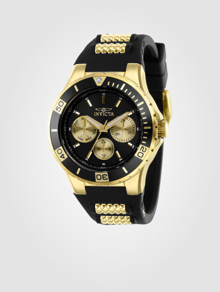 Reloj Invicta Aviator - 38mm, Gold, Black (37319)