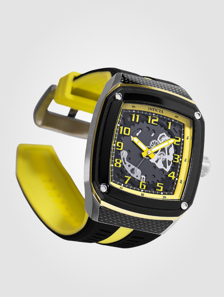 Reloj Invicta Racing JM Edición Limitada - 45.5 mm. Amarillo. Negro (48070)