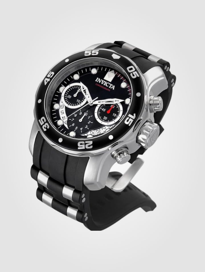 Reloj Invicta Pro Diver para hombre - 48 mm, Plateado. Negro (21927)