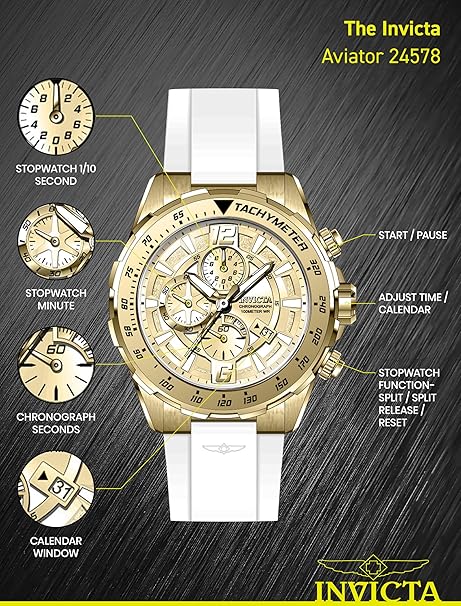 Reloj Invicta Aviator 24578