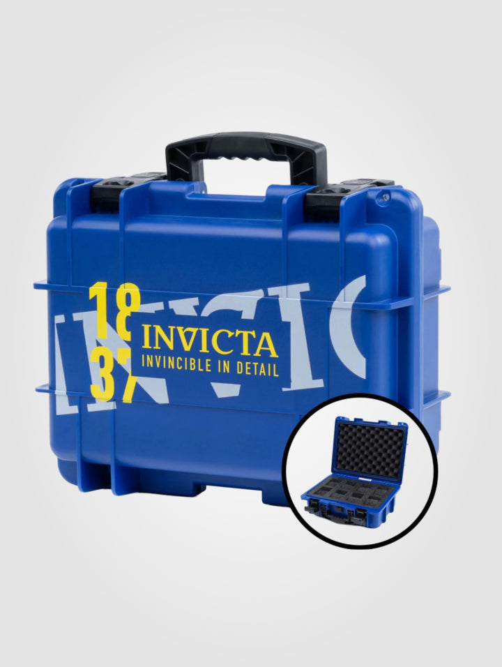 caja de impacto invicta edición 1837 Azul