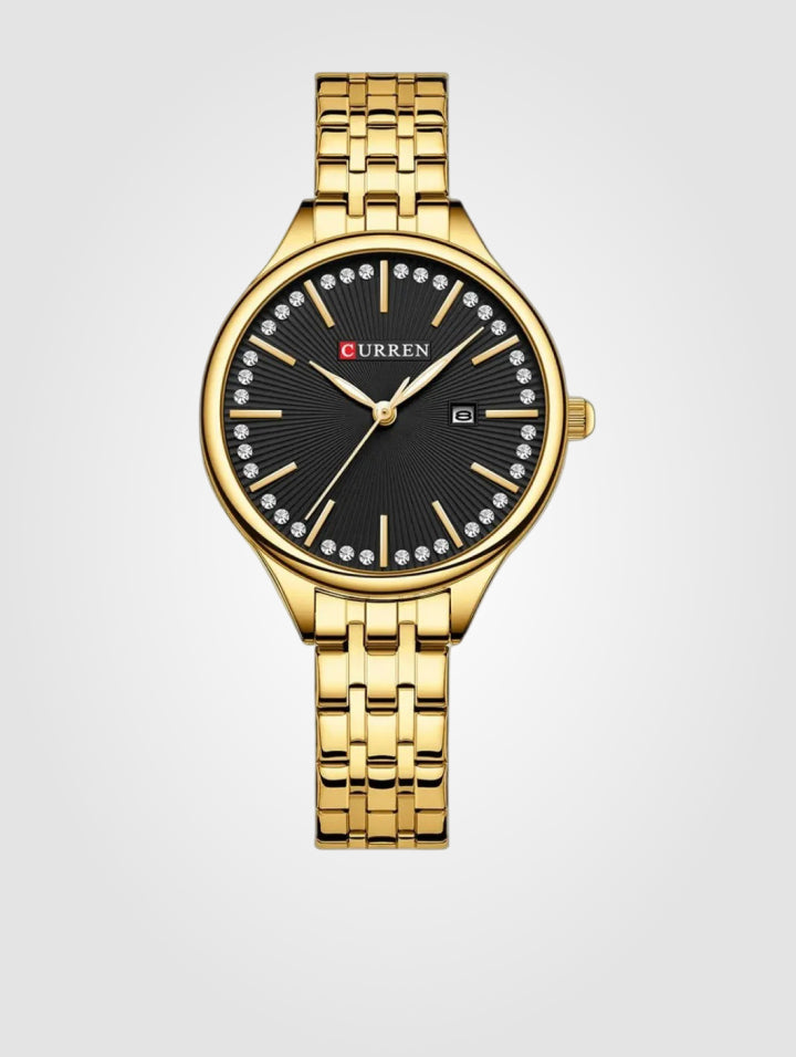 Curren Para Dama Ref, 9099 Dorado - Negro