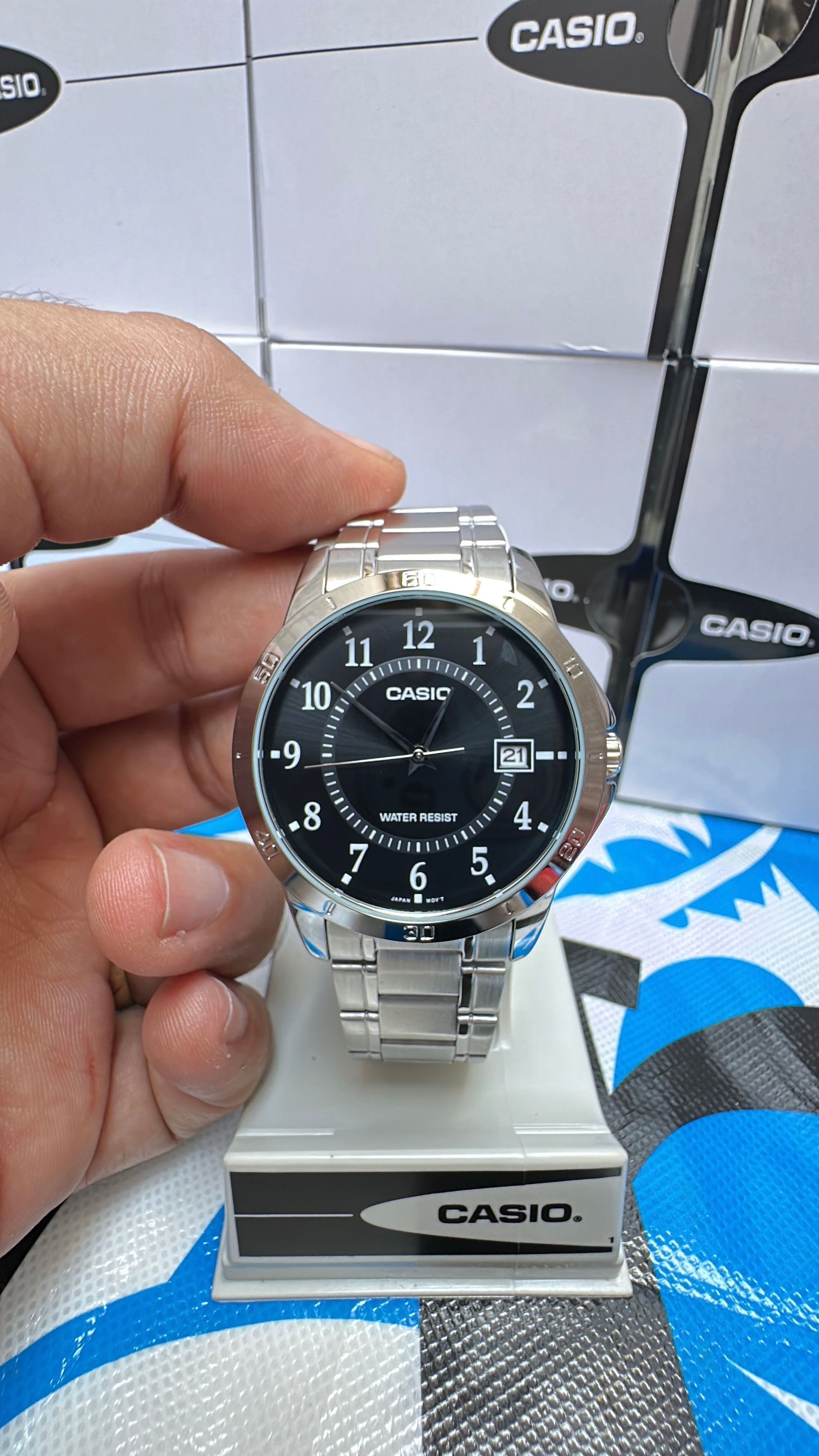 Reloj Casio MTP_V004D_1B Unisex