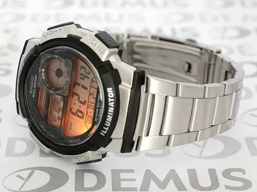 Reloj Casio AE-1000WD-1AV + Lattafa Asad — 100 ml