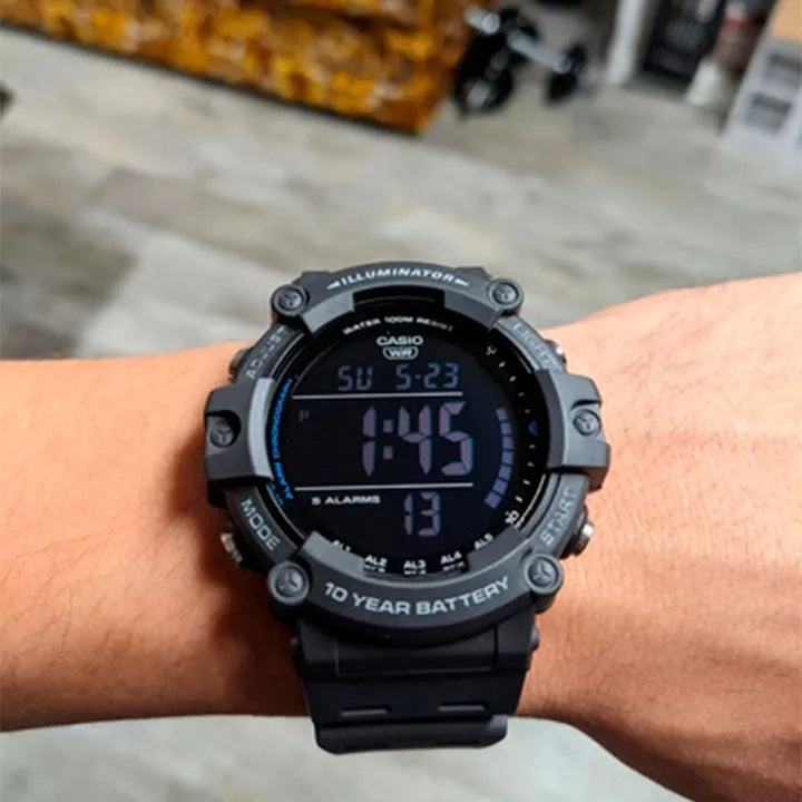 Reloj Casio Digital Para Hombre AE 1500WH-8BVDF - Negro