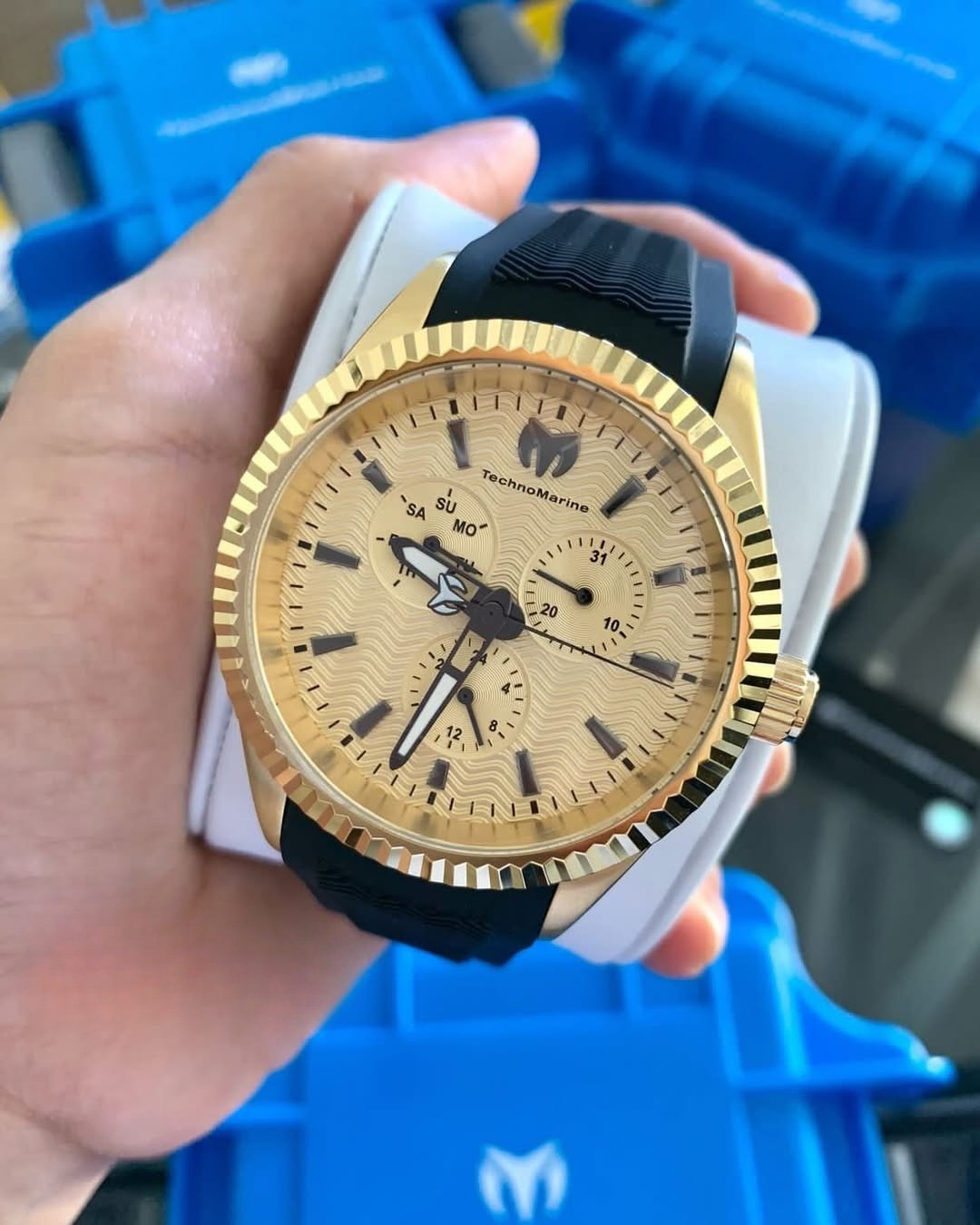 Reloj Technomarine Sea Dream TM-719024, Dorado