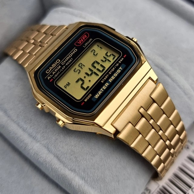 Reloj Casio Digital Ref- A159WGEA-1, unisex