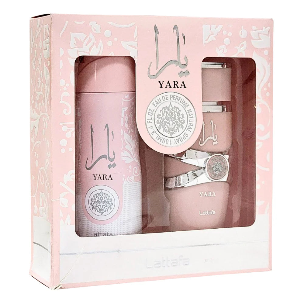 Set Perfume para Mujer Lattafa Yara Eau de Parfum 100 ml + Desodorante