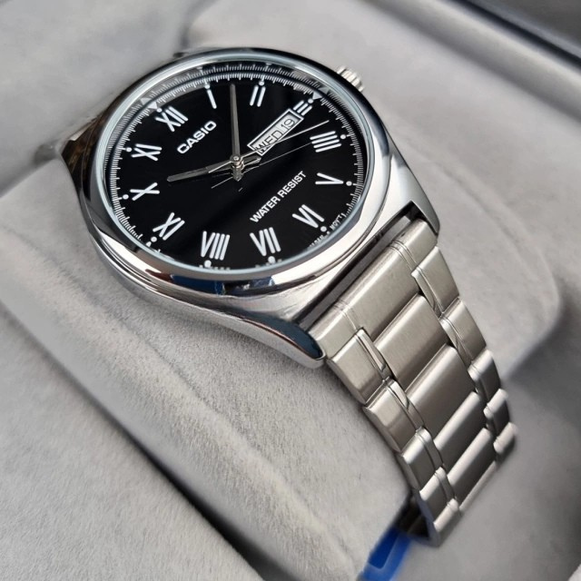 Reloj Casio MTPV006D-7B Plateado - Negro