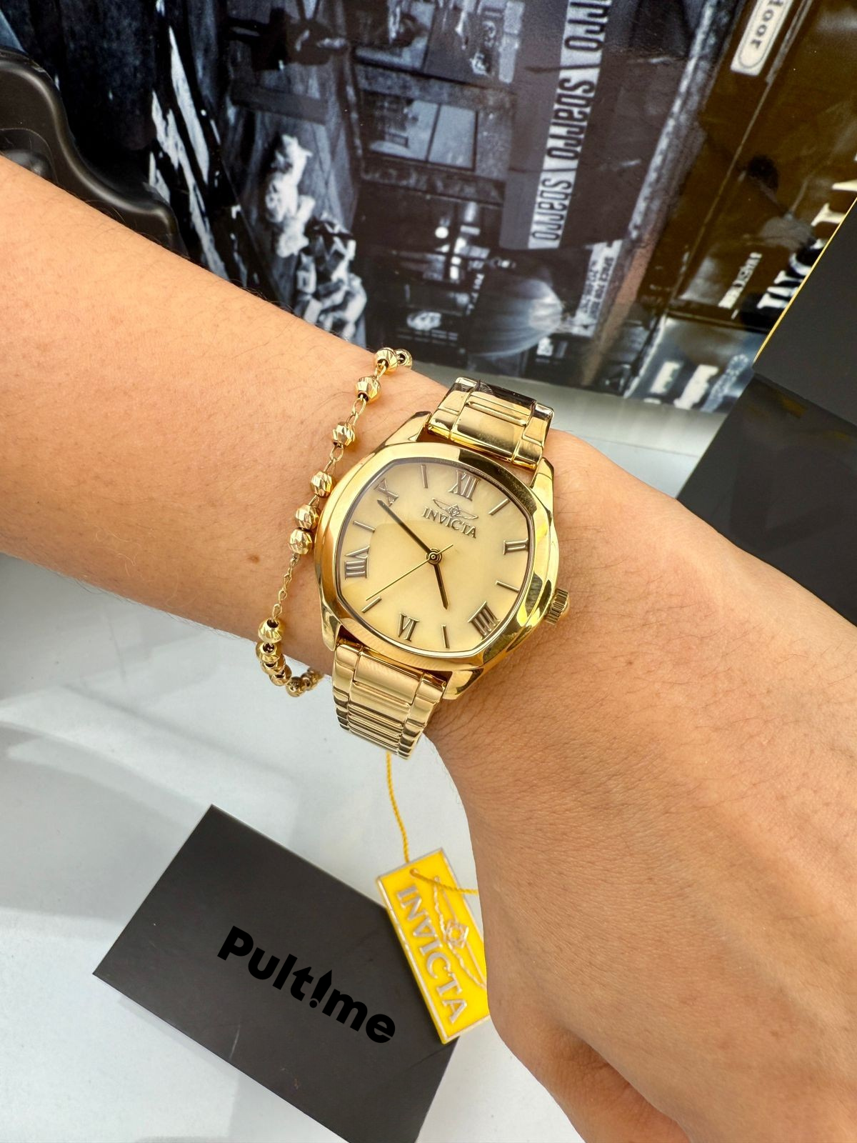 Reloj Invicta Wildflower Women's - 32.5mm, Gold (48235)