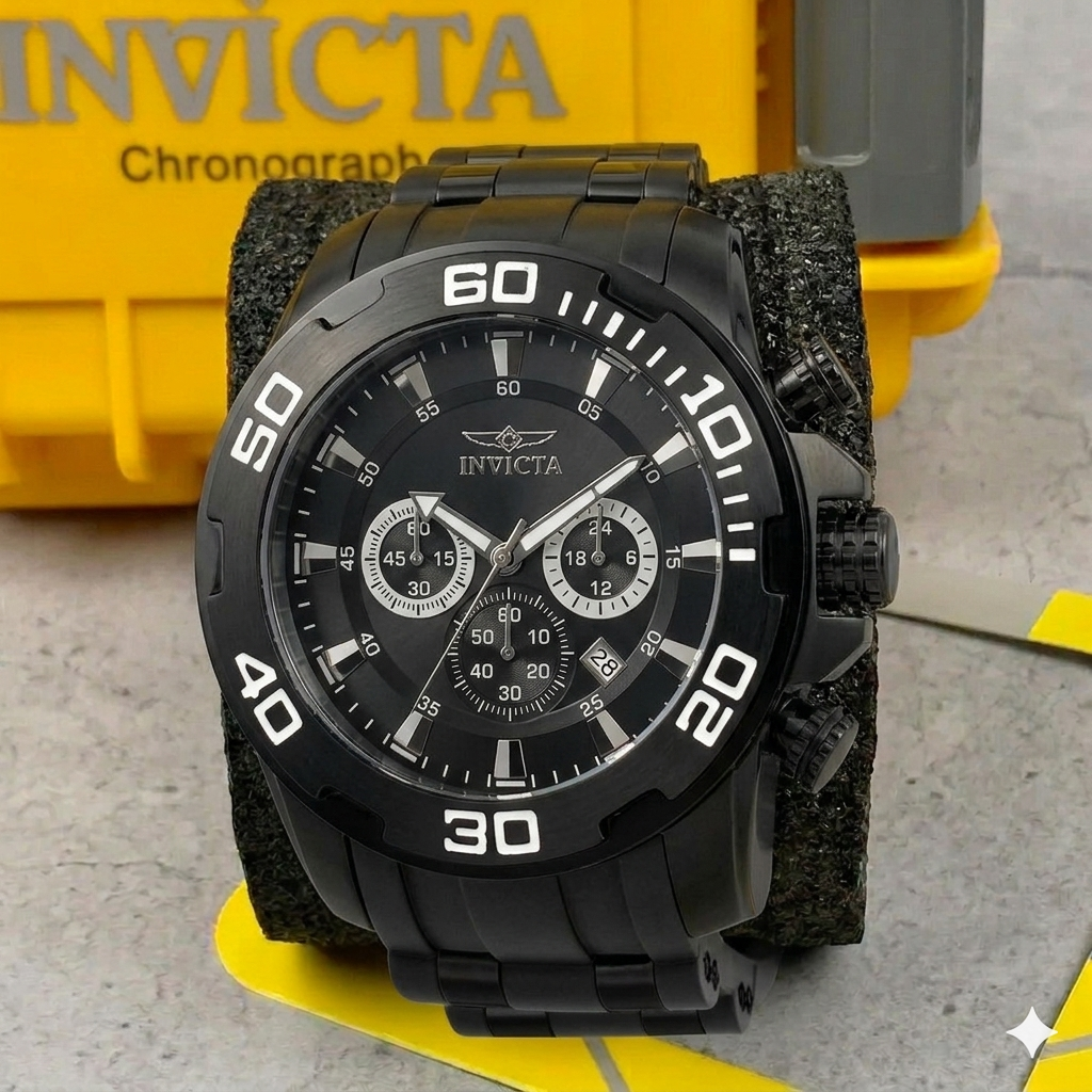 Reloj Invicta Pro Diver para hombre - 50 mm, Negro (22338)