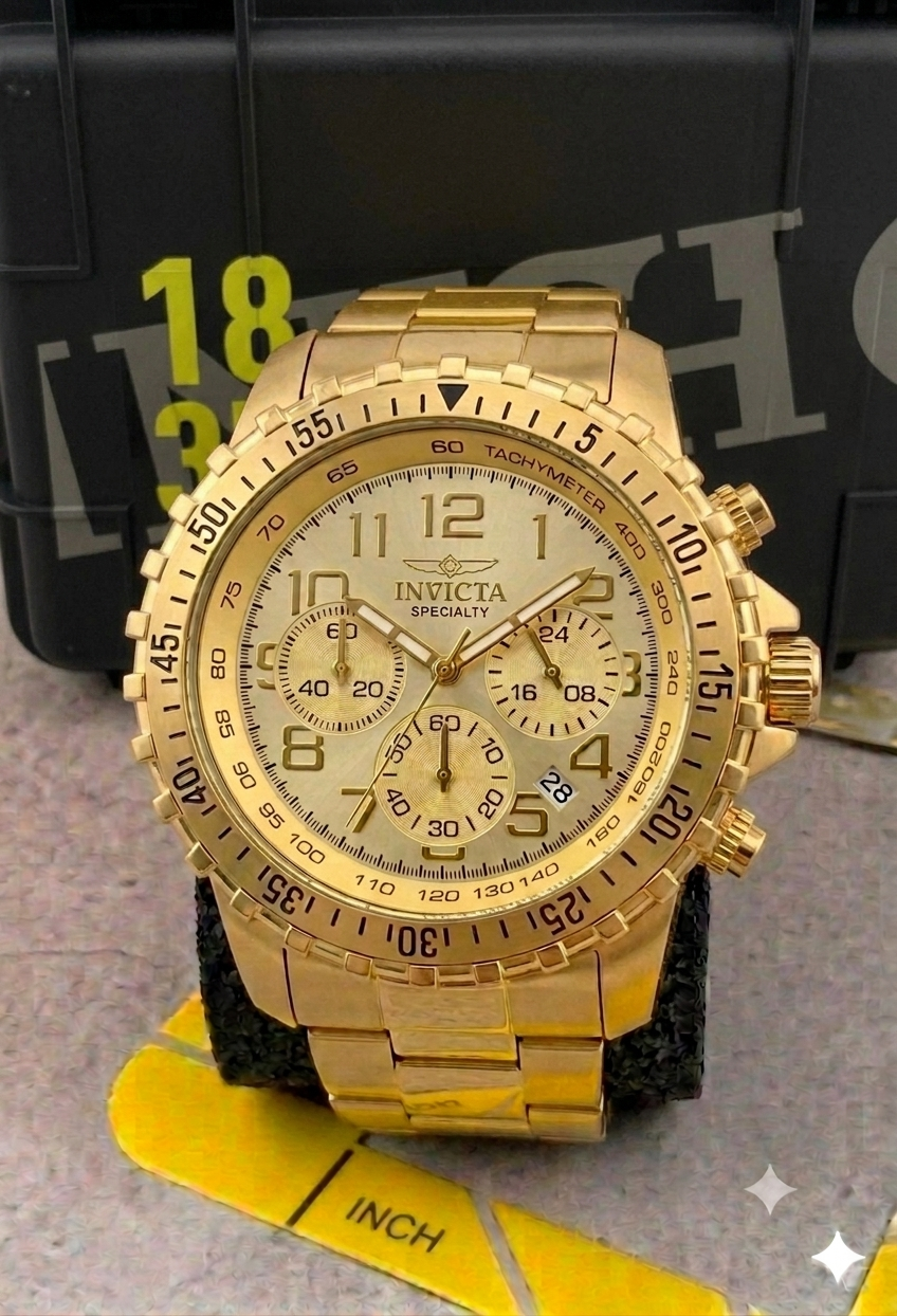 Reloj Invicta Pro Diver para hombre - 45mm. Dorado (48379)