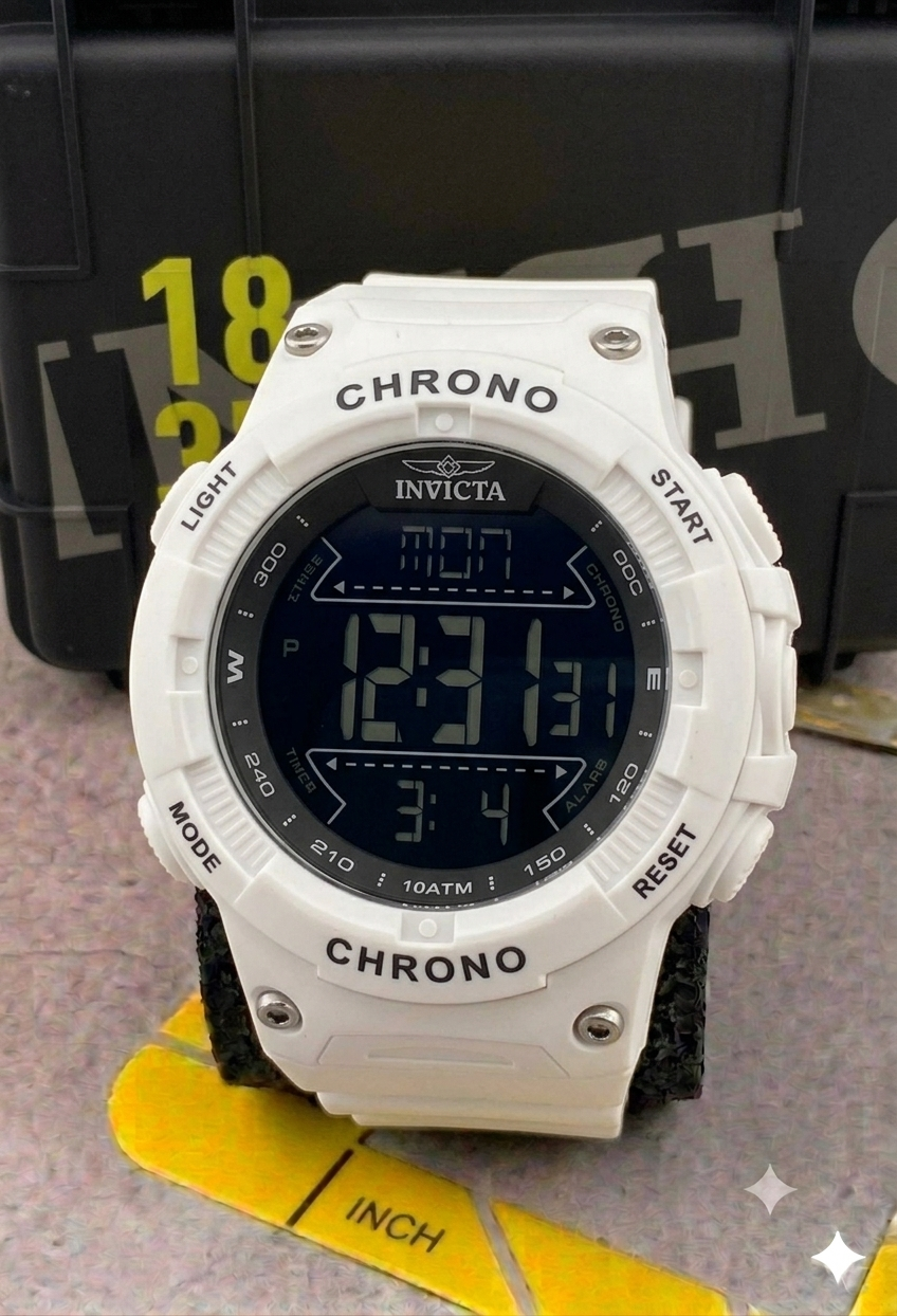 Reloj Invicta Digital para Hombre Ref 47524 - blanco