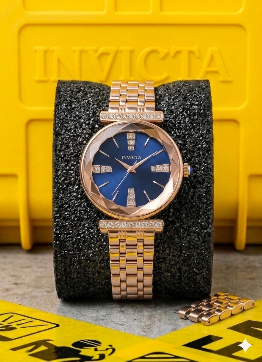 Reloj Invicta Wildflower para Mujer - 30 mm, oro rosa (69417)