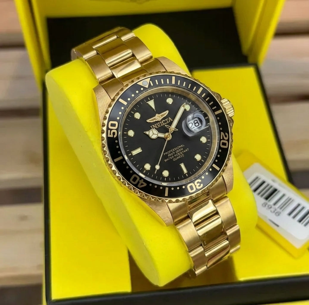 Reloj Invicta Pro Diver para Mujer - 37.5 mm, Dorado (8936)
