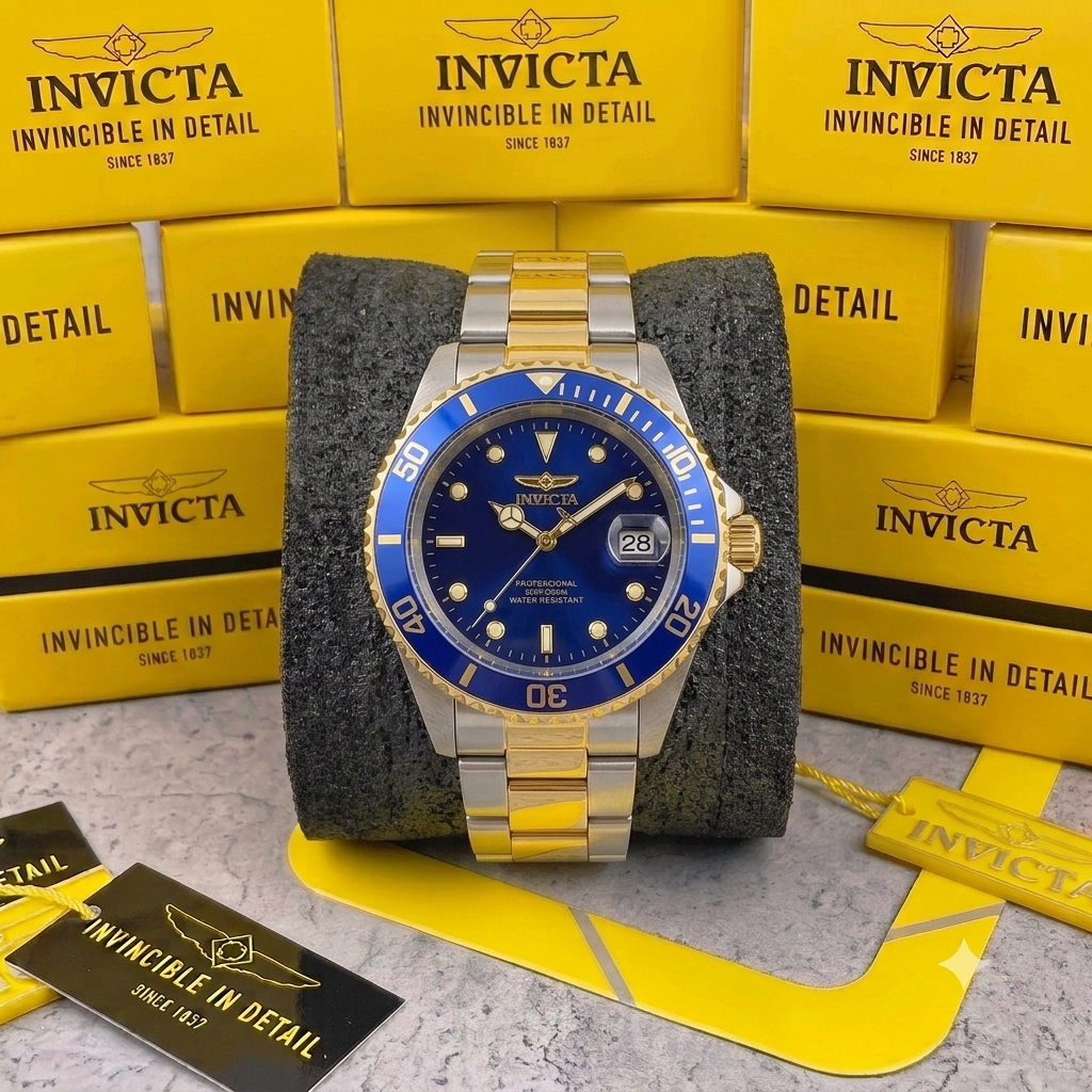 Reloj Invicta Pro Diver para Mujer - 38 mm - Bicolor, Azul (33274)