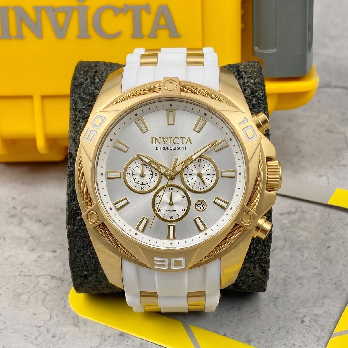 Reloj Invicta Bolt para hombre 50mm - Blanco (43761)