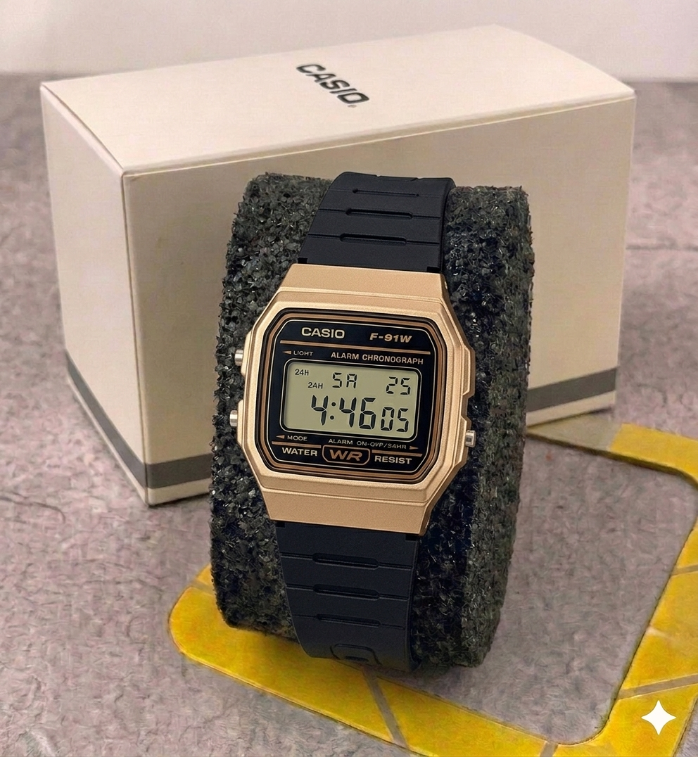 Reloj Casio Unisex- Digital F-91WM-9A