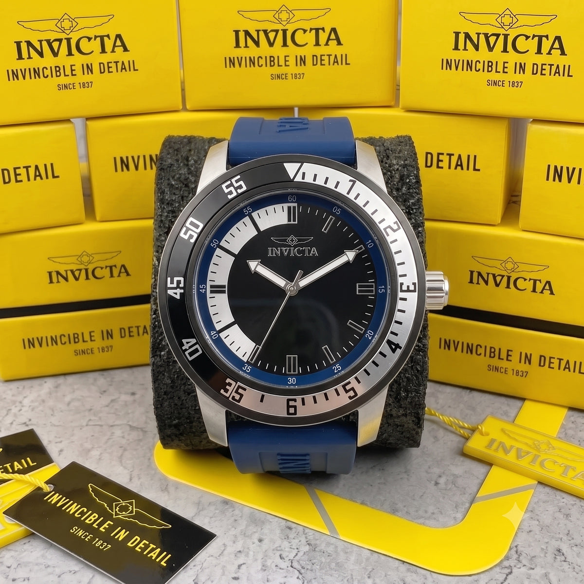 Reloj Invicta Para Hombre Specialty 34013 Azul 45mm