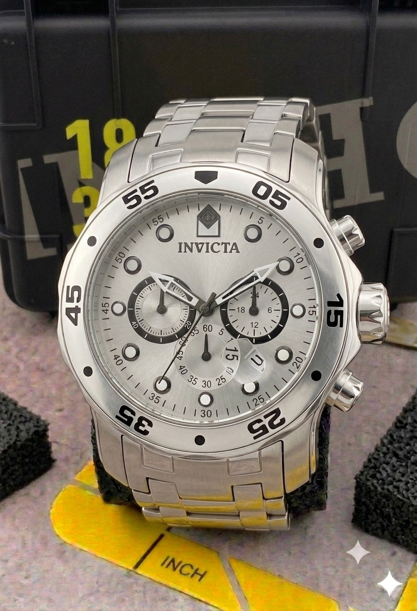 Reloj Invicta Pro Diver para hombre - 48 mm. Plateado(0071)