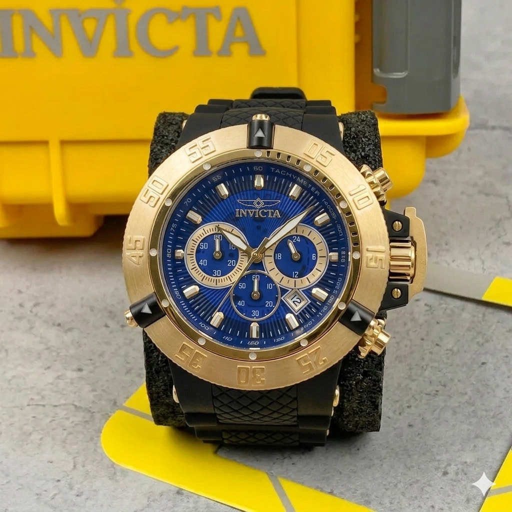 Reloj Invicta Subaqua Noma III para hombre - 50 mm, negro (38997)