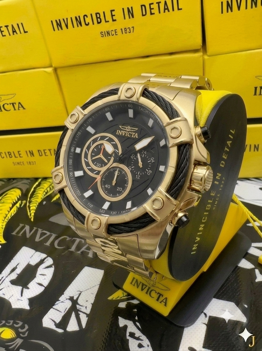 Reloj Invicta Bolt para hombre - 52 mm Dorado (48867)