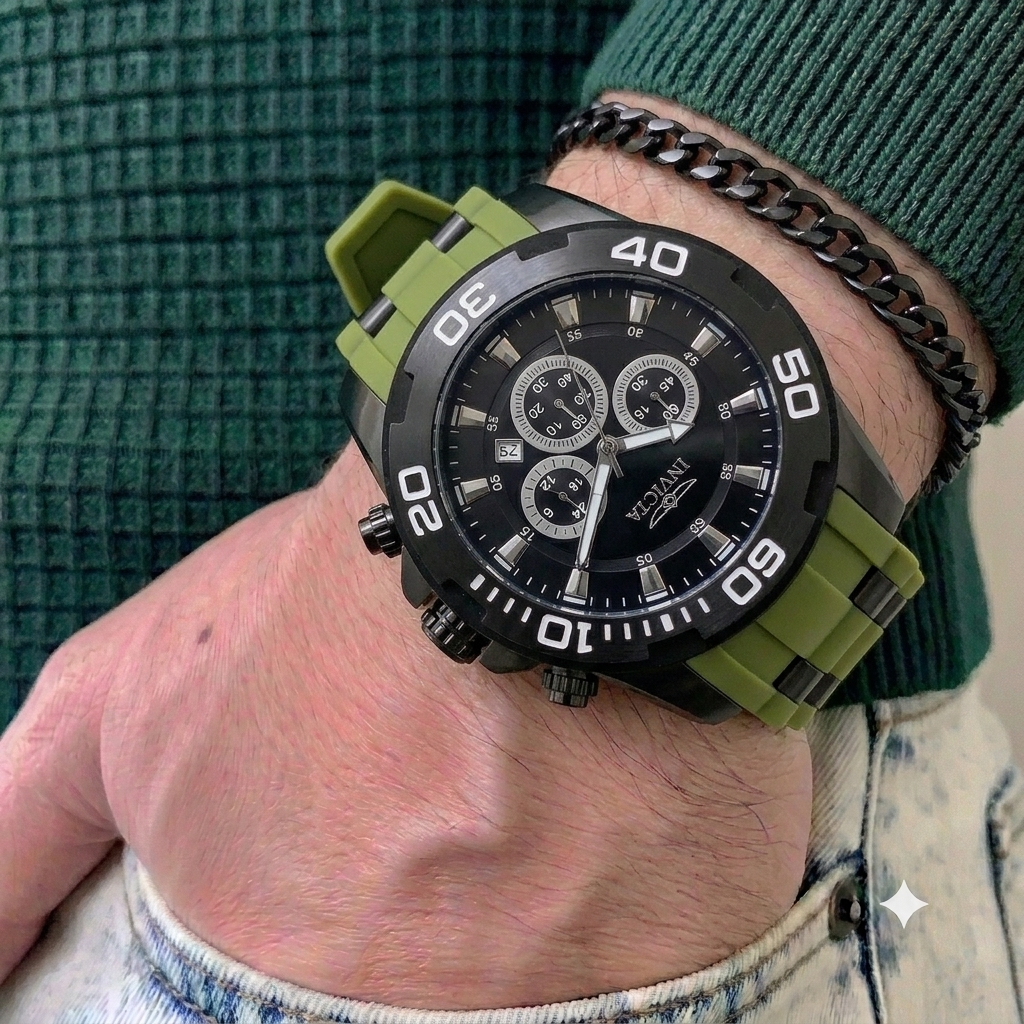 Reloj Invicta Pro Diver para Caballero - 50mm, Verde Militar (35399)