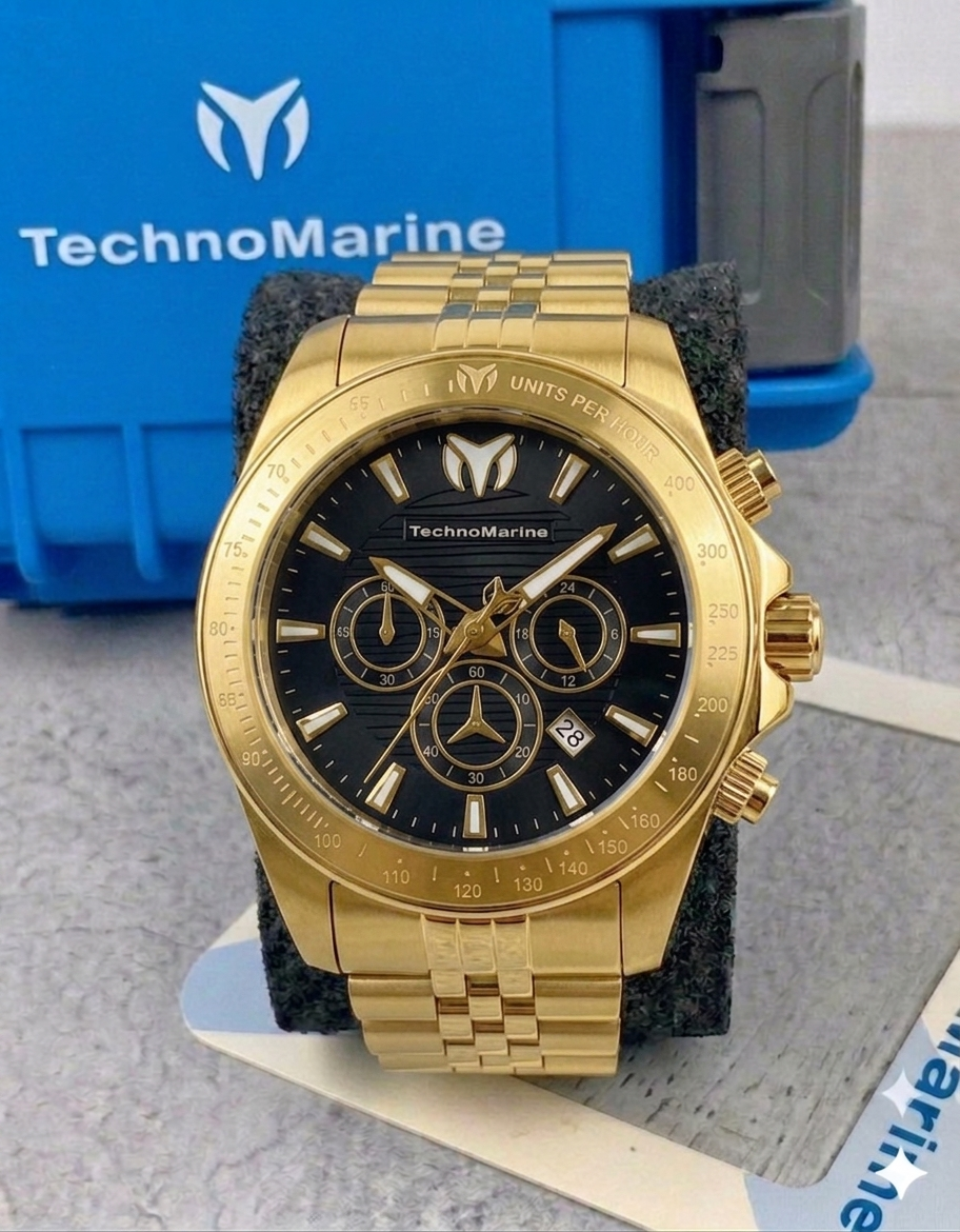Reloj TechnoMarine Manta para hombre - 47 mm, acero (TM-220148)