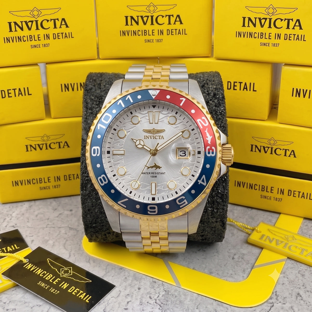 Reloj Invicta Pro Diver para hombre - 43 mm, Bicolor (40010)