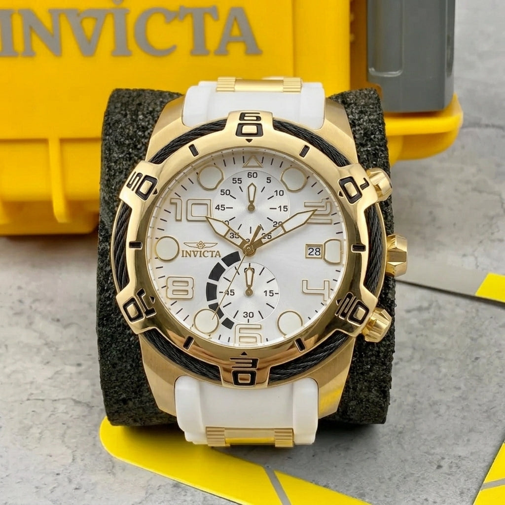 Reloj Invicta Bolt para hombre -50 mm - Blanco (50583)