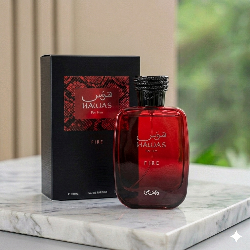 Perfume para Hombre Hawas Fire 100 ml — Rasasi