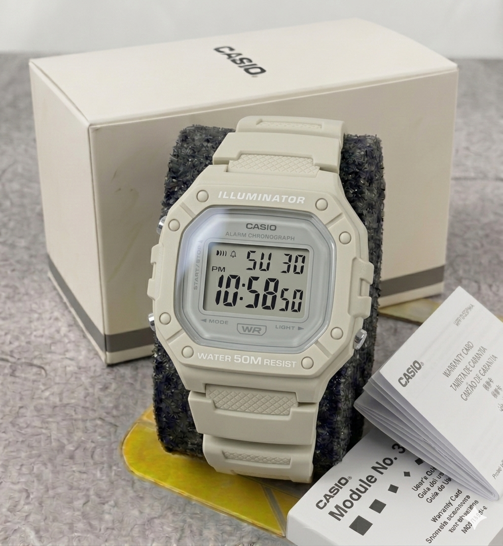Reloj Casio Deportivo Para Hombre W-218H-8BVDF