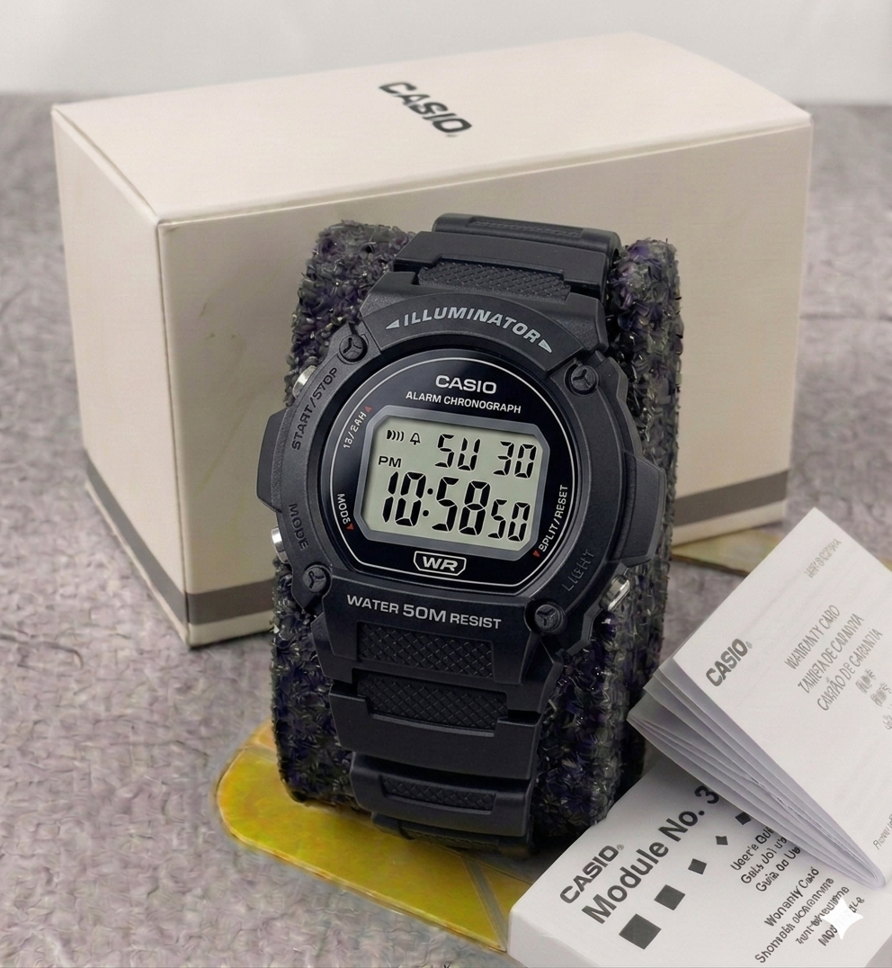 Reloj Casio Deportivo Para Hombre W-219H-1AVDF