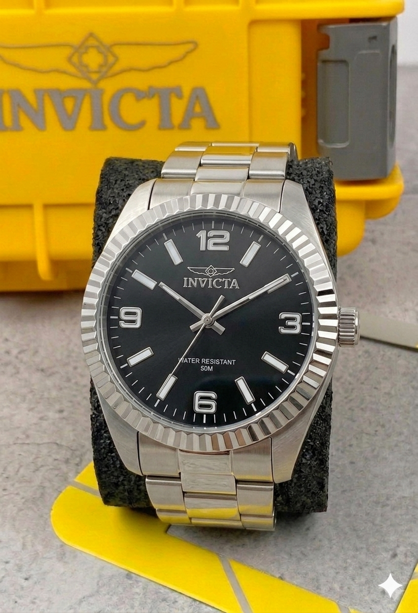 Reloj Invicta Specialty para hombre - 43mm, Plata. Negro (50129)
