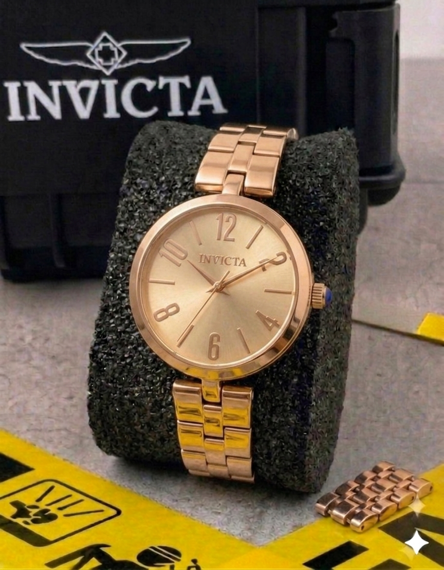 Reloj Invicta Angel para Mujer - 34 mm, Oro Rosa (31076)